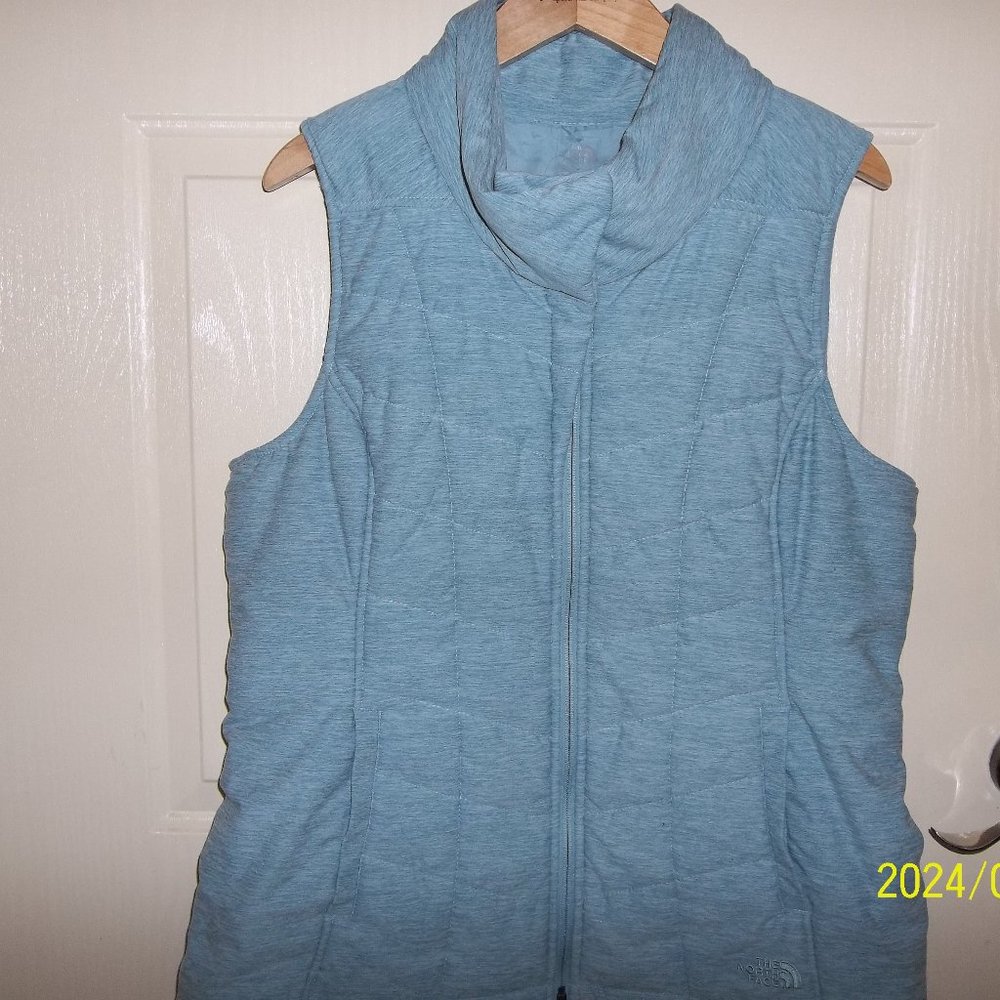 The North Face Light Blue Vest